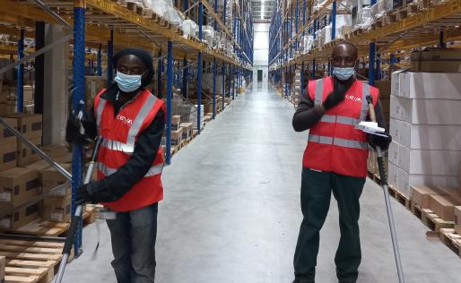 Kandidaten aan het werk bij Ceva