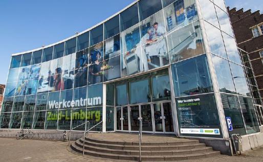 Gebouw van Werkcentrum in Maastricht