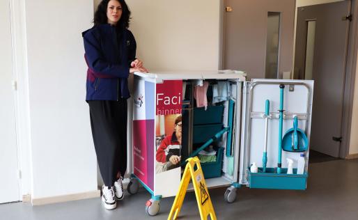 Danielle bij Balanz Facilitair