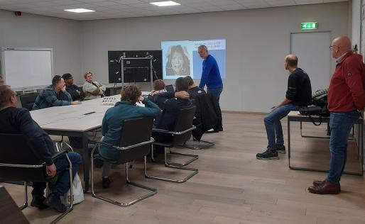 Een infosessie met Rutger van Meulebrouck, onze vaste contactpersoon bij Kredietbank Limburg