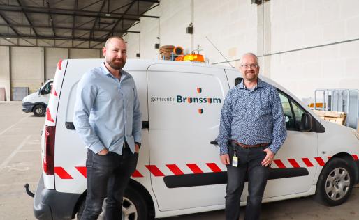 Erwin en Tim bij gemeente Brunssum