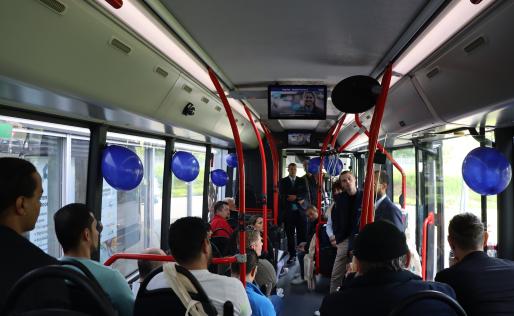 Een sfeerimpressie van de Arriva bustour