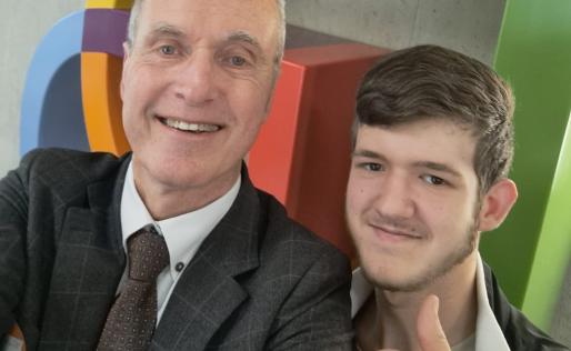 Selfie Fred en Bjorn