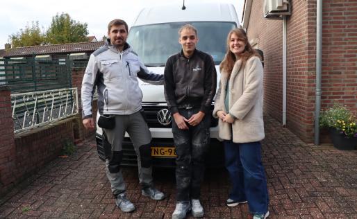 Stefan bij Mail bouw