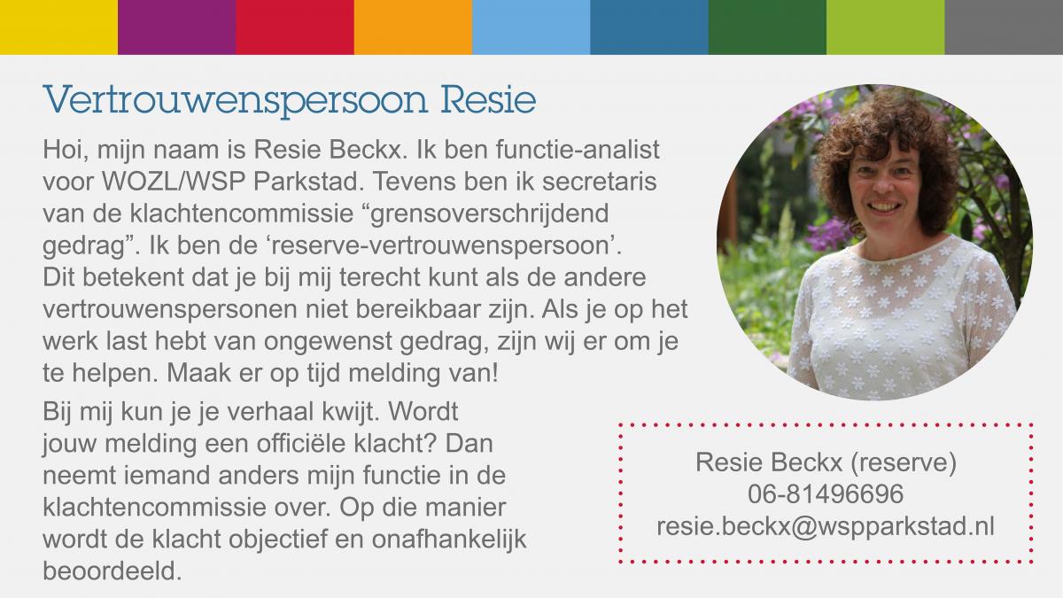 Vertrouwenspersoon Resie