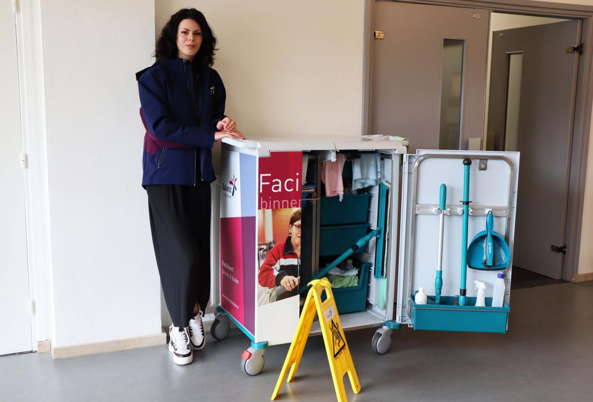 Danielle bij Balanz Facilitair
