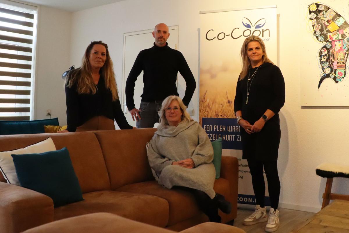 Jolanda Rijcks, Peter Vegter, Jacqueline en Linda Vegter