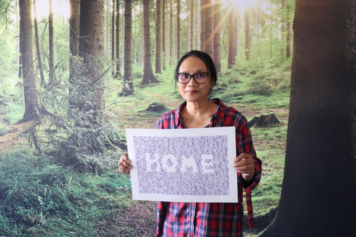 Home tekening Wulan