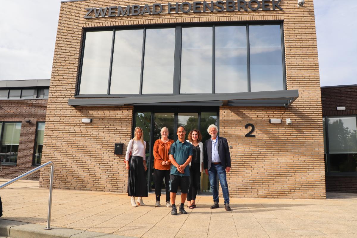 Everaldo voor zwembad Hoensbroek