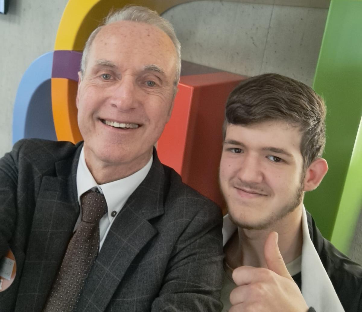 Selfie Fred en Bjorn