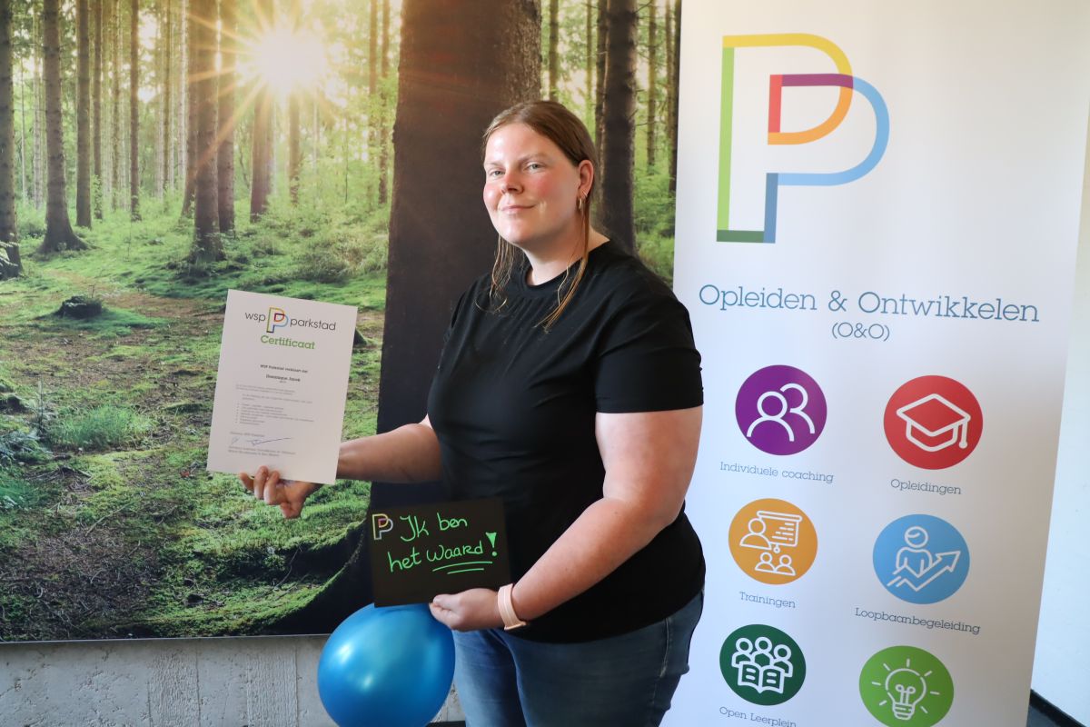 Deelnemer training assertiviteit