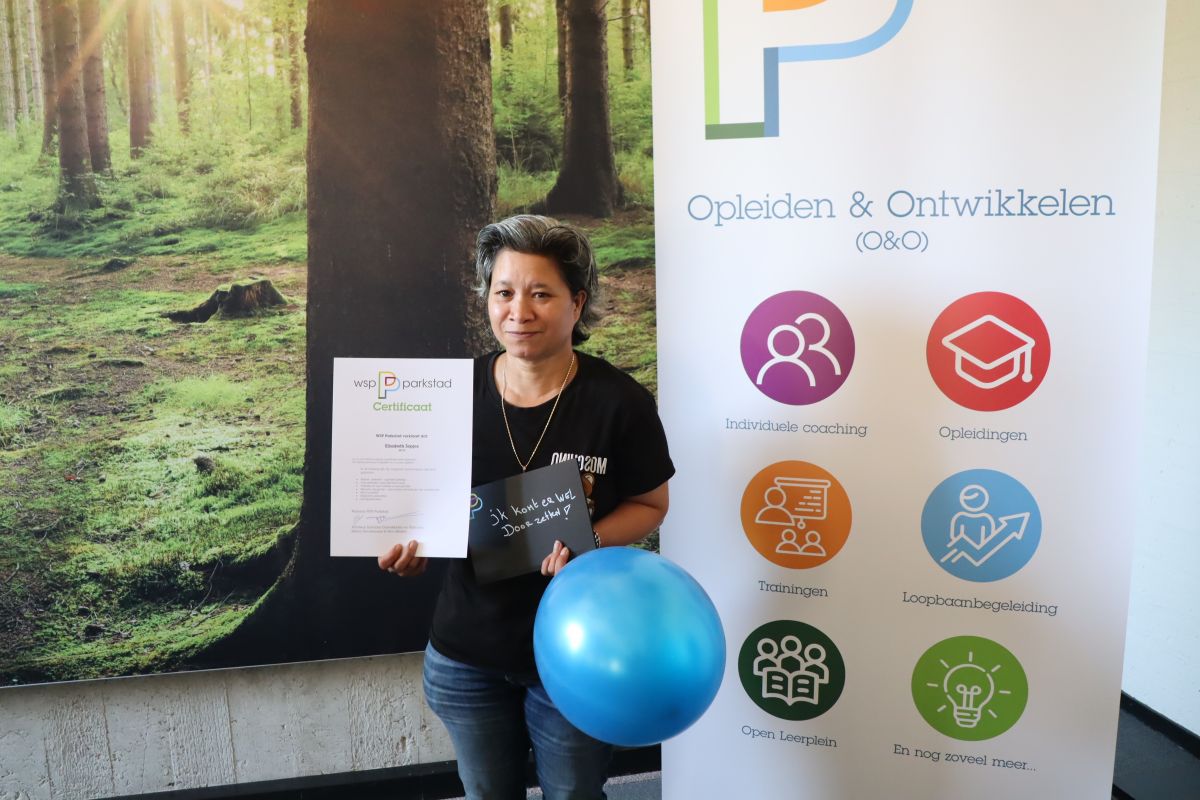 Deelnemer training assertiviteit