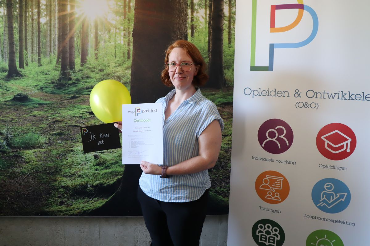 Deelnemer training assertiviteit