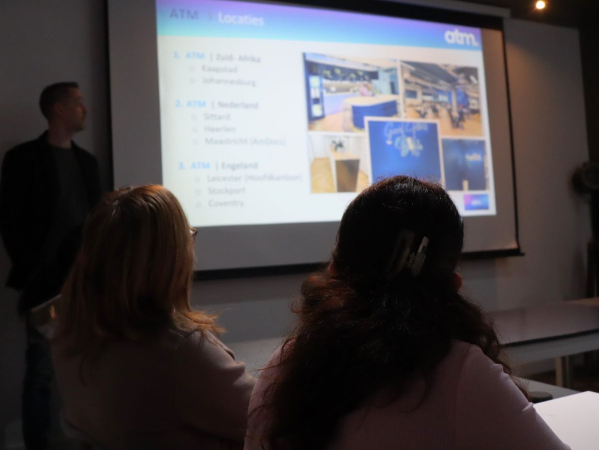 Presentatie bij ATM Europe
