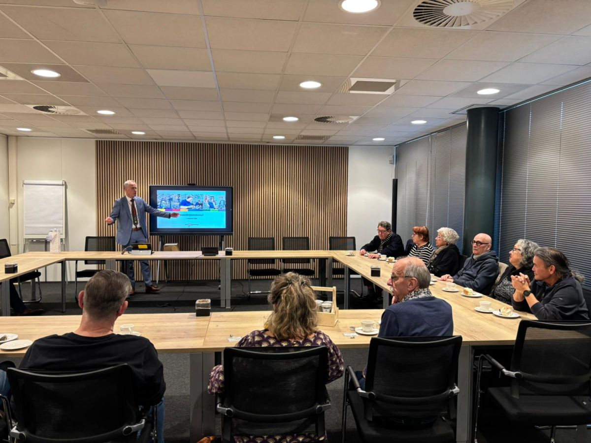 Fred presenteert