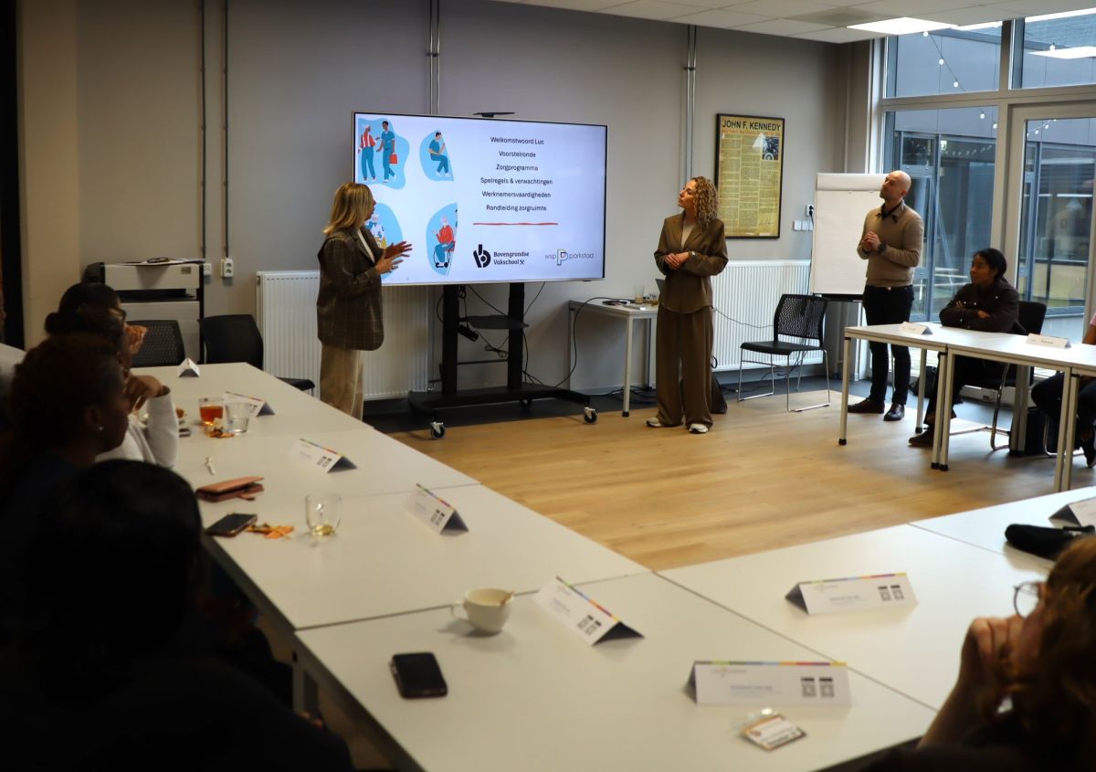 Presentatie aan kandidaten