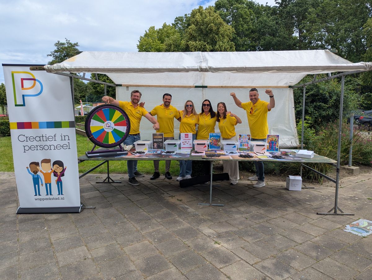 Team Duale Poort op B&B festival bij de BVS