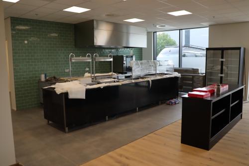 Keuken in aanbouw