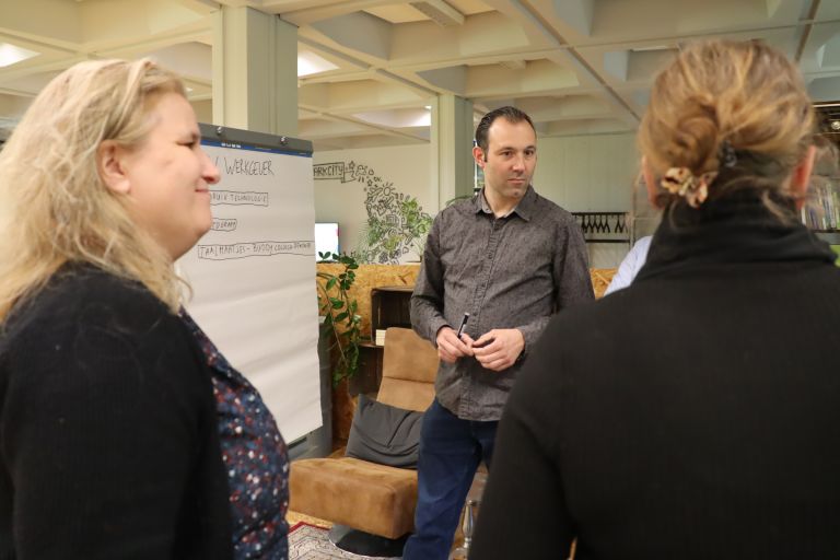 Brainstorm tijdens Hoe kan het wel sessie